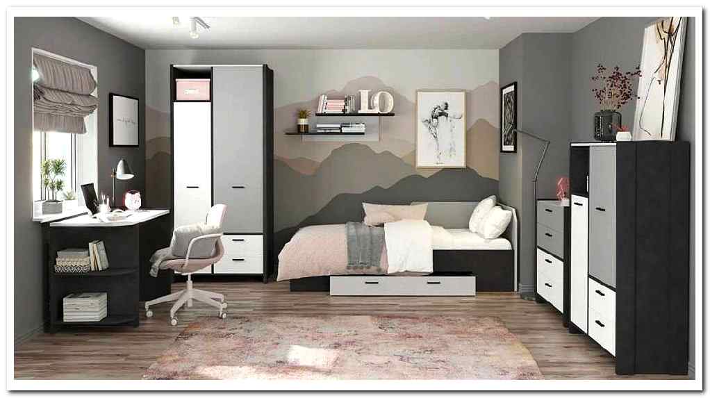 Подростковая мебель Kristoff серый цвет BRW