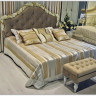 Купить Кровать с мягким изголовьем 180*200 Romantic R418-K02-AG-B01 с доставкой по России по цене производителя можно в магазине Другая мебель в Казани