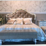 Купить Кровать с мягким изголовьем 180*200 Romantic R418-K02-AG-B01 с доставкой по России по цене производителя можно в магазине Другая мебель в Казани
