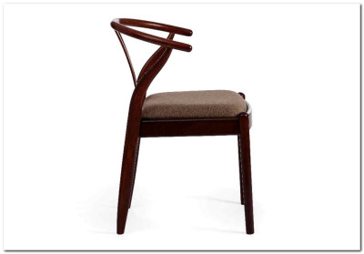Стул WISHBONE (mod. C-5280) Темный орех (HN GLAZE)