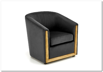 Кресло Halmar ENRICO (серый)