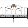 Купить Кровать Federica (mod. AT-881) 90*200 см (Day bed), красный дуб/черный с доставкой по России по цене производителя можно в магазине Другая мебель в Казани