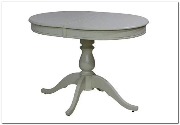 Стол обеденный Диалог 12 овальный на балясине (раздвижной) BOSSANOVA