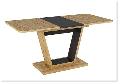 Стол обеденный Signal NIGEL раскладной (дуб вотан/коричневый)