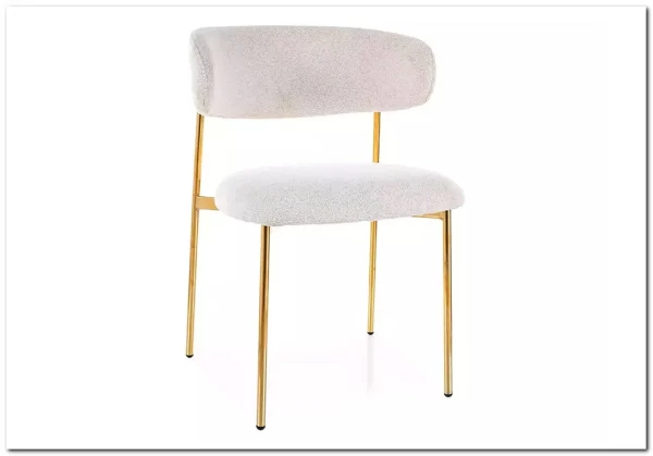 Стул кухонный Signal ELTON Raven 22 (светло-бежевый/золотой)