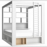 Купить Кровать со шкафом библиотечным и балдахином с основанием 160x200 4You by VOX с доставкой по России по цене производителя можно в магазине Другая мебель в Казани