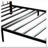 Купить Кровать AT-915 дерево гевея/металл 160*200 (Queen bed), красный дуб/черный с доставкой по России по цене производителя можно в магазине Другая мебель в Казани