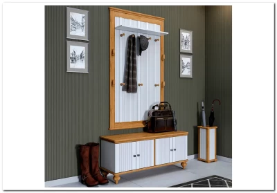 Прихожая из сосны Рандеву