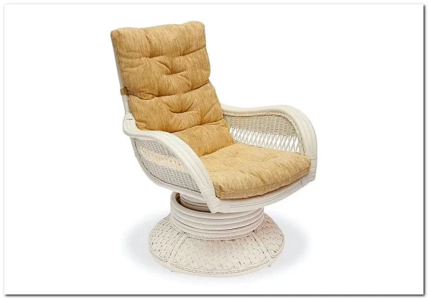 Кресло-качалка "ANDREA Relax Medium" /с подушкой TCH White (белый)