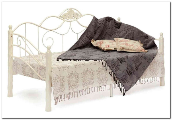 Купить Кровать CANZONA 90*200 Белый (butter white) с доставкой по России по цене производителя можно в магазине Другая мебель в Казани