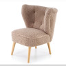 Кресло Halmar MOCCA (капучино/натуральный)