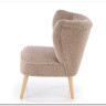 Кресло Halmar MOCCA (капучино/натуральный)