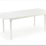 Стол обеденный Halmar NELSON 160 (белый/белый)