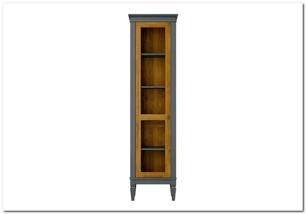 Шкаф для посуды Ольса-С 100Л из массива сосны