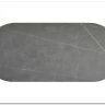 Стол обеденный Signal GASTON Ceramic 140 (серый/черный)