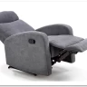 Кресло OSLO 1S раскладное  Halmar (темно-серый)