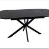 Стол обеденный Signal GASTON Ceramic 140 (черный/черный)