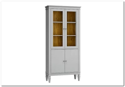 Шкаф для посуды Ольса-С 220 из массива сосны