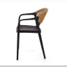 Стул Halmar K582 (черный/натуральный)