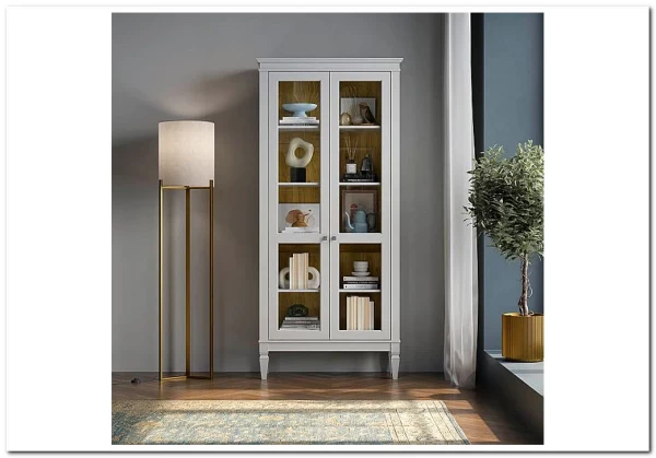 Шкаф для посуды Ольса-С 200 из массива сосны