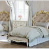 Купить Кровать с мягким изголовьем 160*200 Romantic R416-K02-AG-B01 с доставкой по России по цене производителя можно в магазине Другая мебель в Казани
