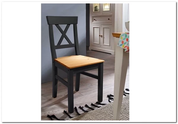 Стул Форест серый 7012/бейц-масло по цене 6 791 руб. в магазине Другая мебель в Казани