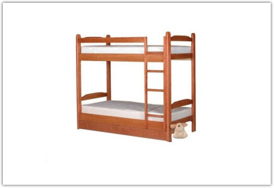 Двухъярусная кровать из сосны Антошка