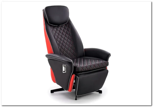 Кресло CAMARO  Halmar (черный/красный)