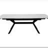 Стол обеденный Signal IMPERIA 160 (белый/черный)