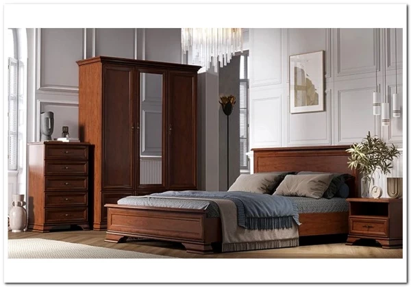 Мебель для спальни Кентаки каштан БРВ 