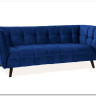 Кресло CASTELLO 1 Velvet Bluvel 86  Signal (темно-синий)