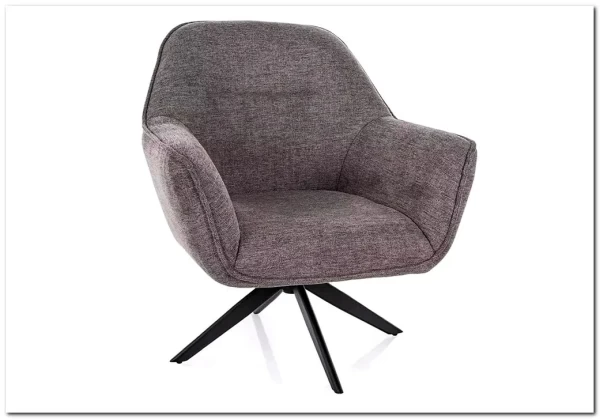 Кресло Signal GALIA Brego (серый/черный)