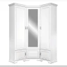 Шкаф угловой Кентаки SZFN5D белый БРВ