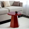 Стол журнальный Halmar LOCA (бордовый)