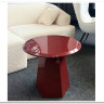 Стол журнальный Halmar LOCA (бордовый)