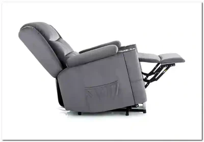 Кресло Signal MINOS Velvet Bluvel 14 раскладное (серый)