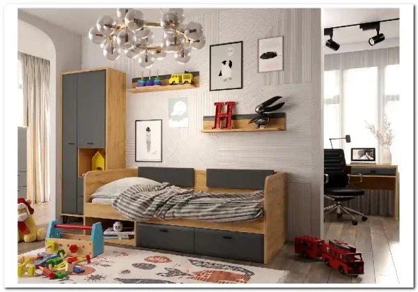 Детская Грейс BRW Грейс (Grace) BRW в стиле сканди по цене 59 410 руб. в магазине Другая мебель в Казани