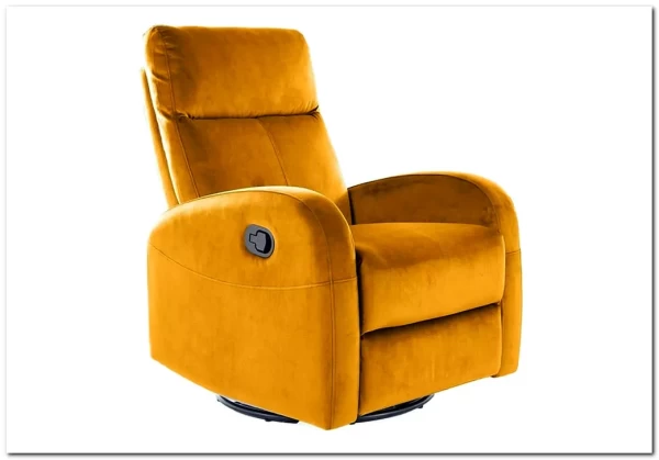 Кресло Signal OLIMP VELVET BLUVEL 68 раскладное (карри)