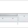Тумба под телевизор Ева (Хельга) RTV1D1S белый BRW