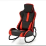 Кресло-качалка Halmar GAMER (черный/красный)