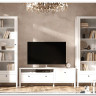 Стеллаж Ева (Хельга) REG/125 белый BRW