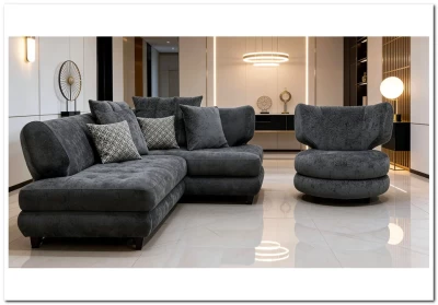 Угловой диван Глорио Soft Time