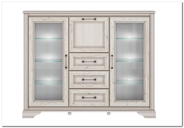 Тумба Stylius (Стилиус) B169-KOM2W1B3S BRW