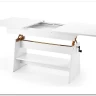 Стол-трансформер Halmar ERIKA 120 (белый)