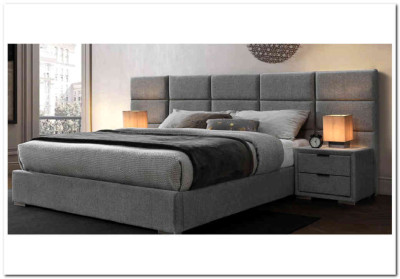 Кровать Halmar LEVANTER серый 160/200